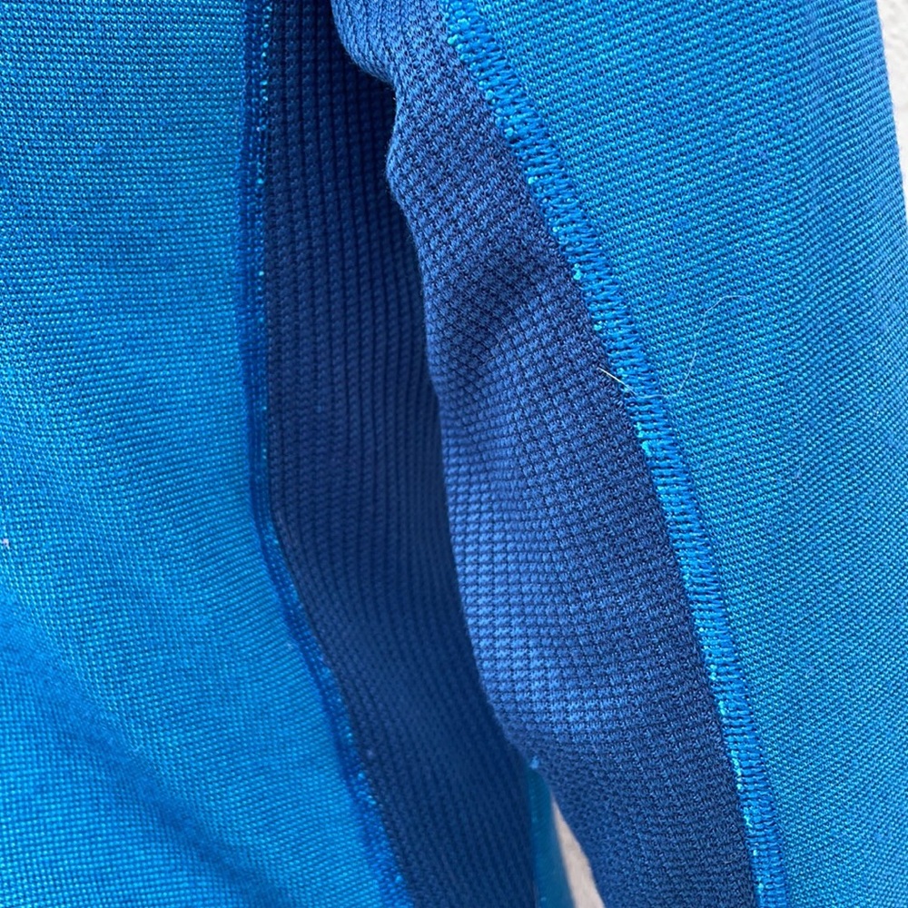 Patagonia Top Blue Performance Base Layer V Neck - image 5